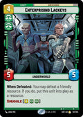 Enterprising Lackeys Rare Shadows of the Galaxy 107/262 NM (Back)