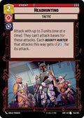 Headhunting Uncommon Shadows of the Galaxy 145/262 NM (Back)