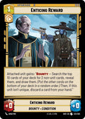 Enticing Reward Uncommon Shadows of the Galaxy 222/262 NM (Back)