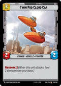 Twin Pod Cloud Car Common Shadows of the Galaxy 259/262 NM (Back)