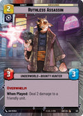 Ruthless Assassin (Hyperspace) Common Shadows of the Galaxy 501 NM (Back)