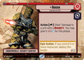 Bossk - Hunting His Prey (Hyperspace) Common Shadows of the Galaxy 289 NM