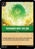 Remember Who You Are Rare Shimmering Skies 97/204 NM (Back)