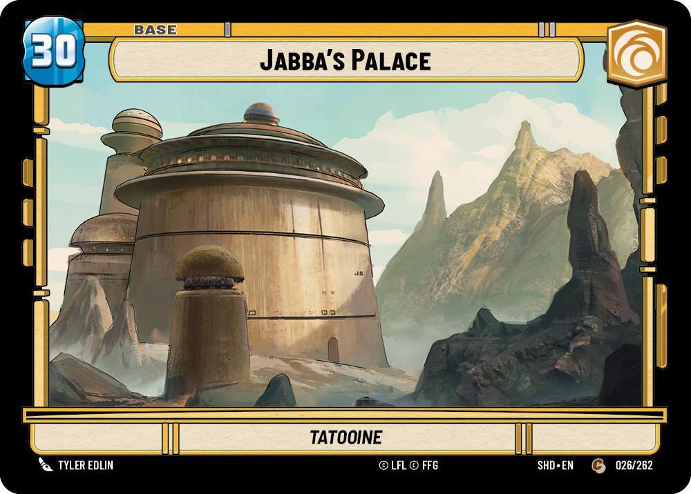 Jabba's Palace // Shield Common Shadows of the Galaxy 026 // T02 NM