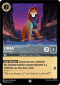 Simba - Lost Prince Common Shimmering Skies 173/204 NM (Back)