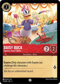 Daisy Duck - Spotless Food-Fighter Common Shimmering Skies 111/204 NM (Back)