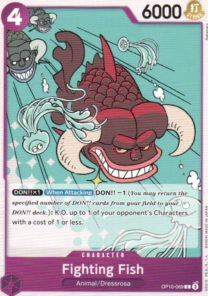 Fighting Fish C Royal Blood OP10-069 NM