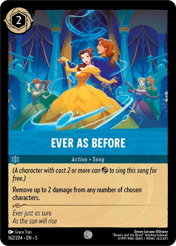 Ever as Before Common Shimmering Skies 162/204 NM (Back)