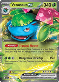 Venusaur ex Double Rare SV07: Stellar Crown 001/142 NM (Back)