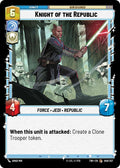 Knight of the Republic Common Twilight of the Republic 049/257 NM (Back)