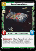Pelta Supply Frigate Common Twilight of the Republic 095/257 NM (Back)