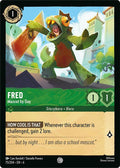 Fred - Mascot by Day Common Azurite Sea 75/204 NM (Back)