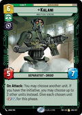 Kalani - Analytical General Rare Twilight of the Republic 085/257 NM (Back)