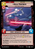 Asajj Ventress - Count Dooku's Assassin Uncommon Twilight of the Republic 134/257 NM (Back)