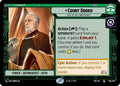 Count Dooku - Face of the Confederacy Common Twilight of the Republic 005/257 NM