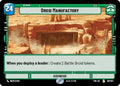 Droid Manufactory Rare Twilight of the Republic 022/257 NM