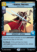 General Grievous - Trophy Collector Legendary Twilight of the Republic 034/257 NM (Back)