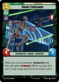 Droid Commando Common Twilight of the Republic 081/257 NM (Back)