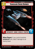 Vanguard Droid Bomber Common Twilight of the Republic 160/257 NM (Back)