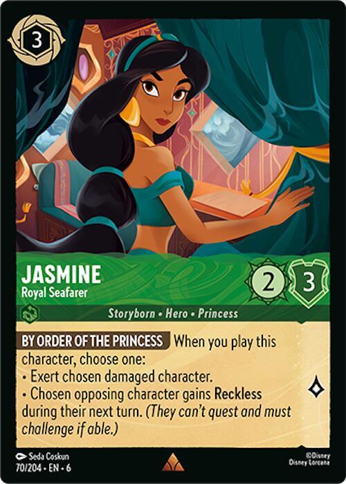 Jasmine - Royal Seafarer Rare Azurite Sea 70/204 NM (Back)
