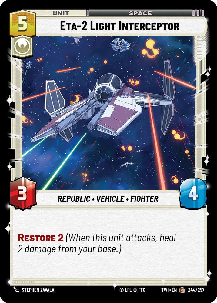ETA-2 Light Interceptor Common Twilight of the Republic 244/257 NM (Back)