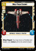Wolf Pack Escort Common Twilight of the Republic 191/257 NM (Back)