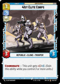 41st Elite Corps Common Twilight of the Republic 045/257 NM (Back)