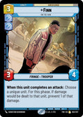 Finn - On the Run Rare Twilight of the Republic 053/257 NM (Back)