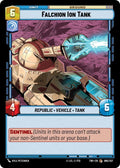 Falchion Ion Tank Common Twilight of the Republic 065/257 NM (Back)