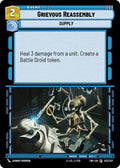 Grievous Reassembly Common Twilight of the Republic 073/257 NM (Back)