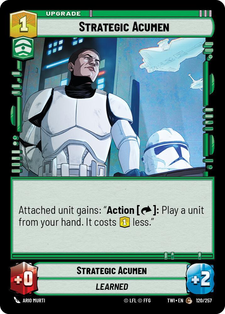 Strategic Acumen Common Twilight of the Republic 120/257 NM (Back)