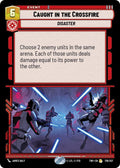 Caught in the Crossfire Rare Twilight of the Republic 176/257 NM (Back)