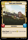Freelance Assassin Common Twilight of the Republic 212/257 NM (Back)