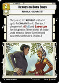 Heroes on Both Sides Common Twilight of the Republic 249/257 NM (Back)