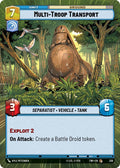 Multi-Troop Transport (Hyperspace) Common Twilight of the Republic 339 NM (Back)