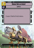 Droid Deployment (Hyperspace) Common Twilight of the Republic 499 NM (Back)