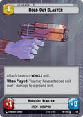 Hold-Out Blaster (Hyperspace) Common Twilight of the Republic 516 NM (Back)