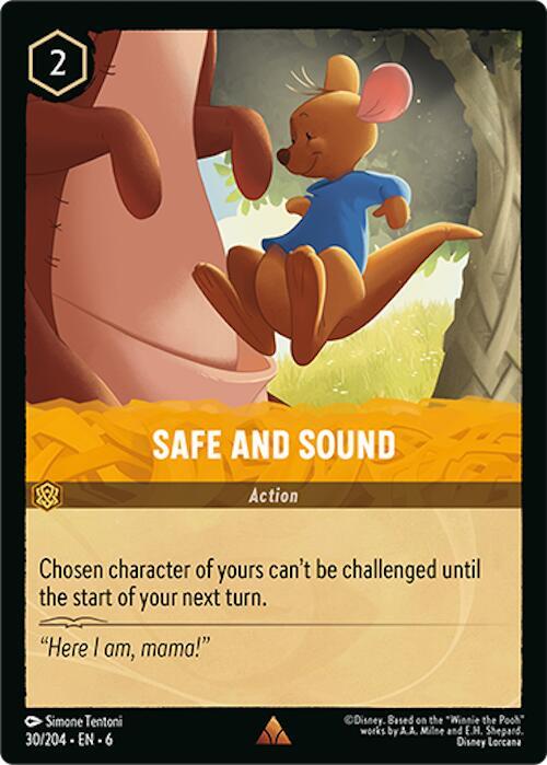 Safe and Sound Rare Azurite Sea 30/204 NM (Back)