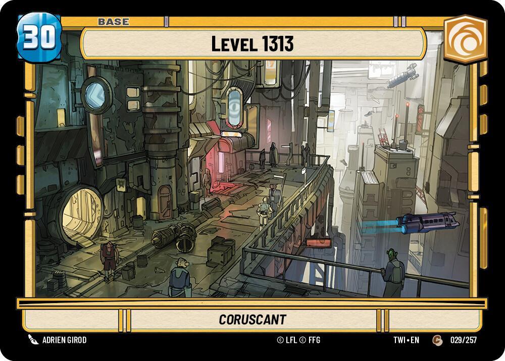 Level 1313 // Battle Droid Common Twilight of the Republic 029/257 // T01 NM