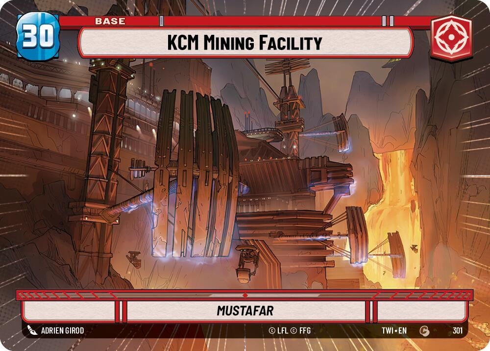 KCM Mining Facility // Battle Droid (Hyperspace) Common Twilight of the Republic 301 // T03 NM