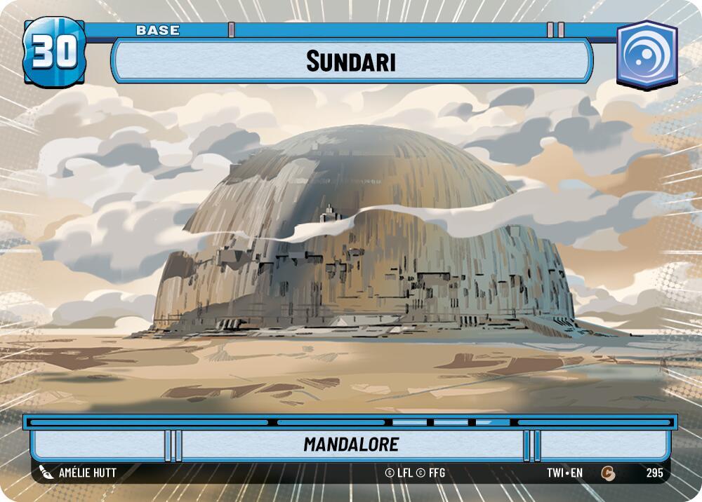 Sundari // Battle Droid (Hyperspace) Common Twilight of the Republic 295 // T03 NM
