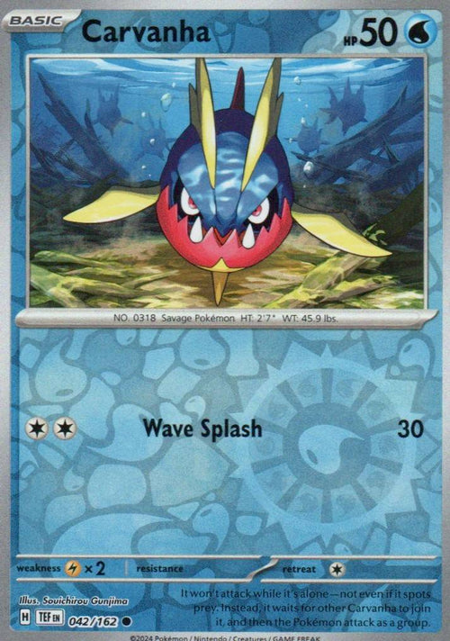 Carvanha Common SV05: Temporal Forces 042/162 NM