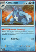 Carracosta Rare SV07: Stellar Crown 038/142 NM