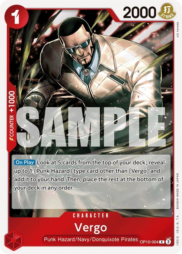 Vergo R Royal Blood OP10-004 NM (Back)