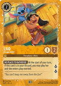 Lilo - Escape Artist Promo Disney Lorcana Promo Cards 25 NM (Back)