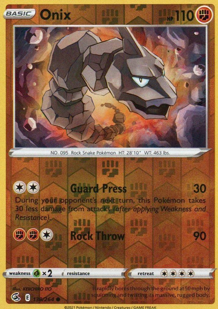 Onix Common SWSH08: Fusion Strike 138/264 NM