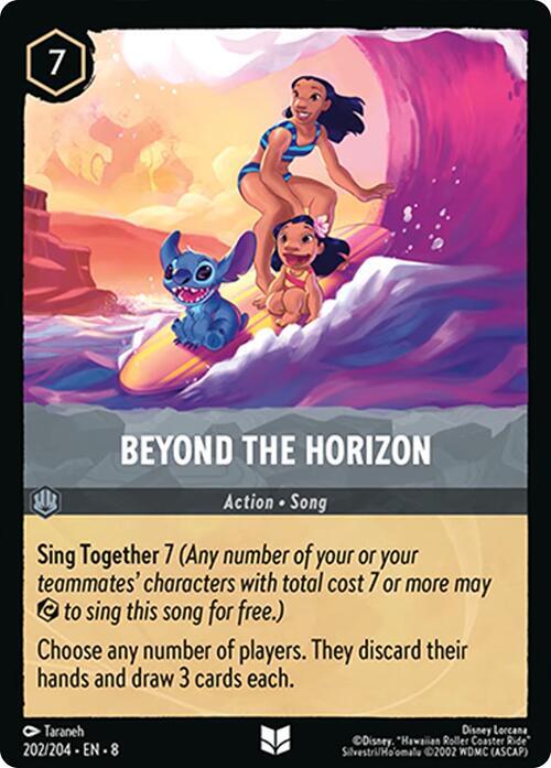 Beyond the Horizon Uncommon Reign of Jafar 202/204 NM (Back)
