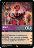 Jafar - High Sultan of Lorcana (Store Champion Participant) Promo Disney Lorcana Promo Cards 32 NM (Back)