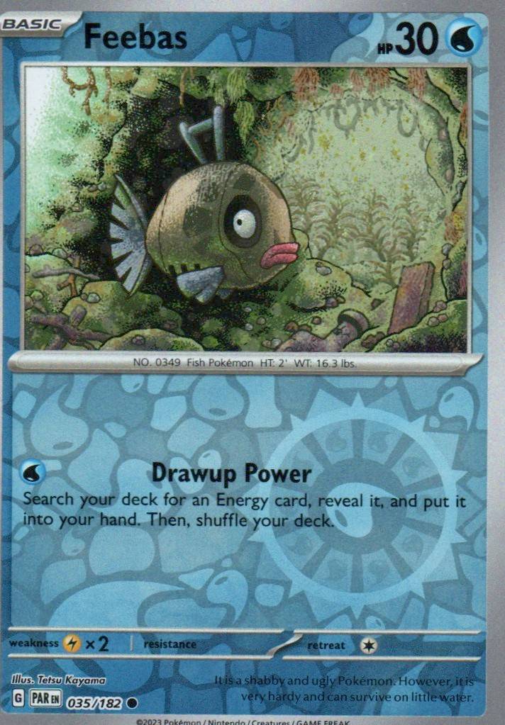 Feebas Common SV04: Paradox Rift 035/182 NM