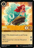 Ariel - Singing Mermaid Rare Fabled 15/204 NM (Back)